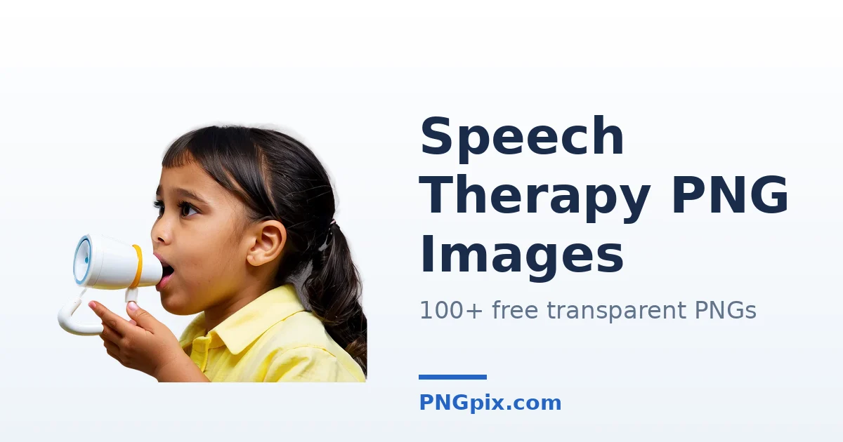Speech Therapy PNG images