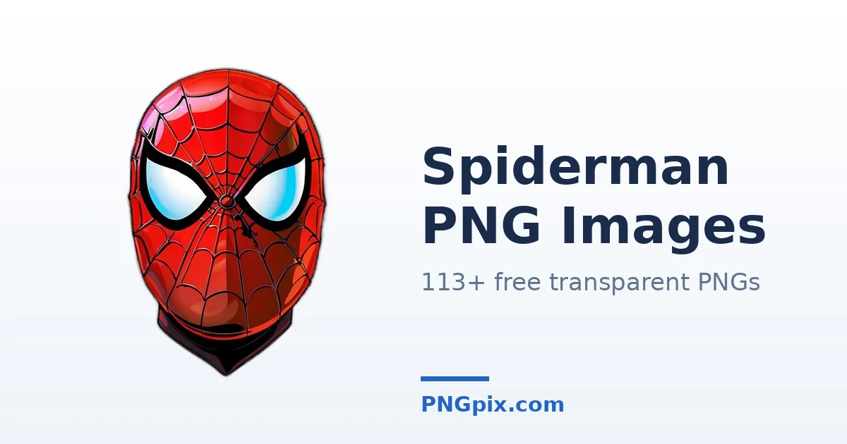 Spiderman PNG images