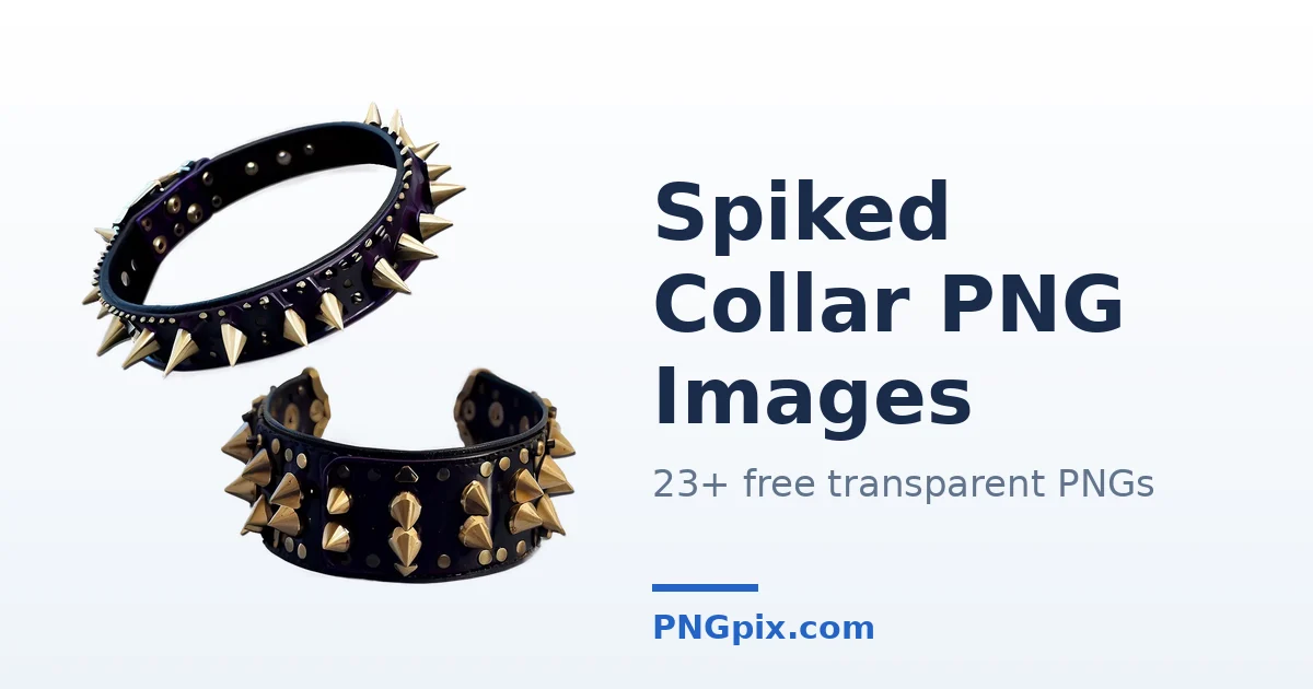Spiked Collar PNG images