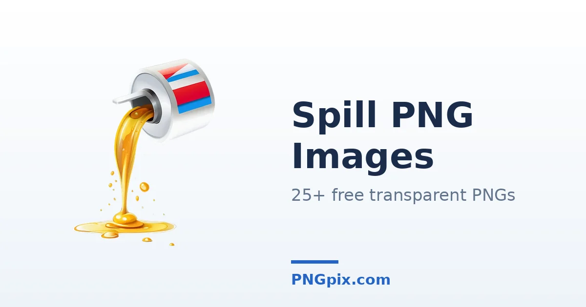 Spill PNG images