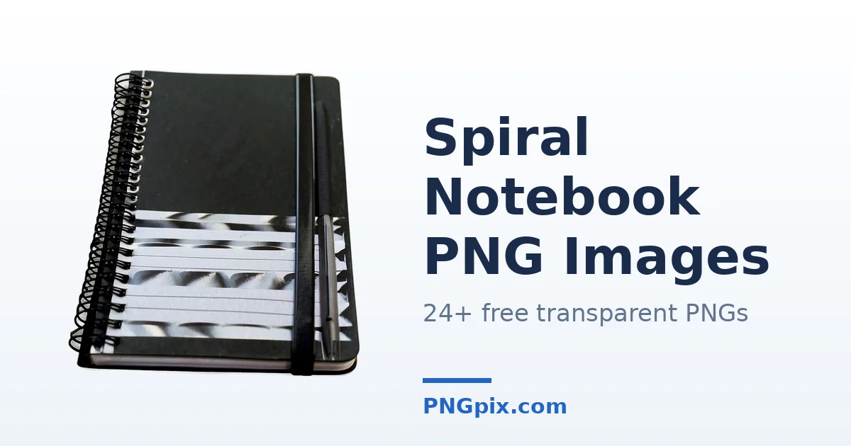 Spiral Notebook PNG images