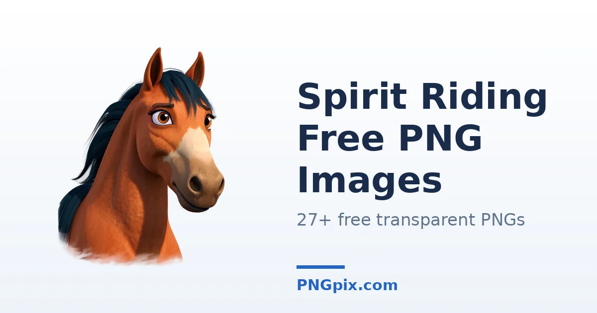 Spirit Riding Free PNG images