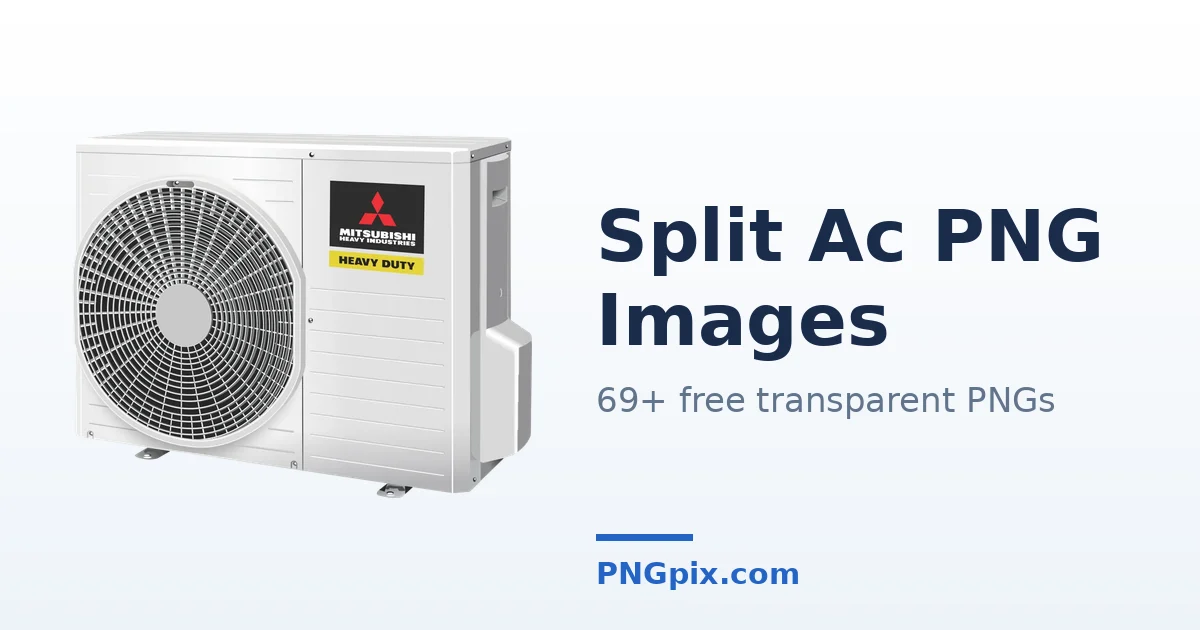 Split Ac PNG images