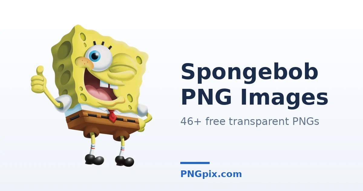 Spongebob PNG images