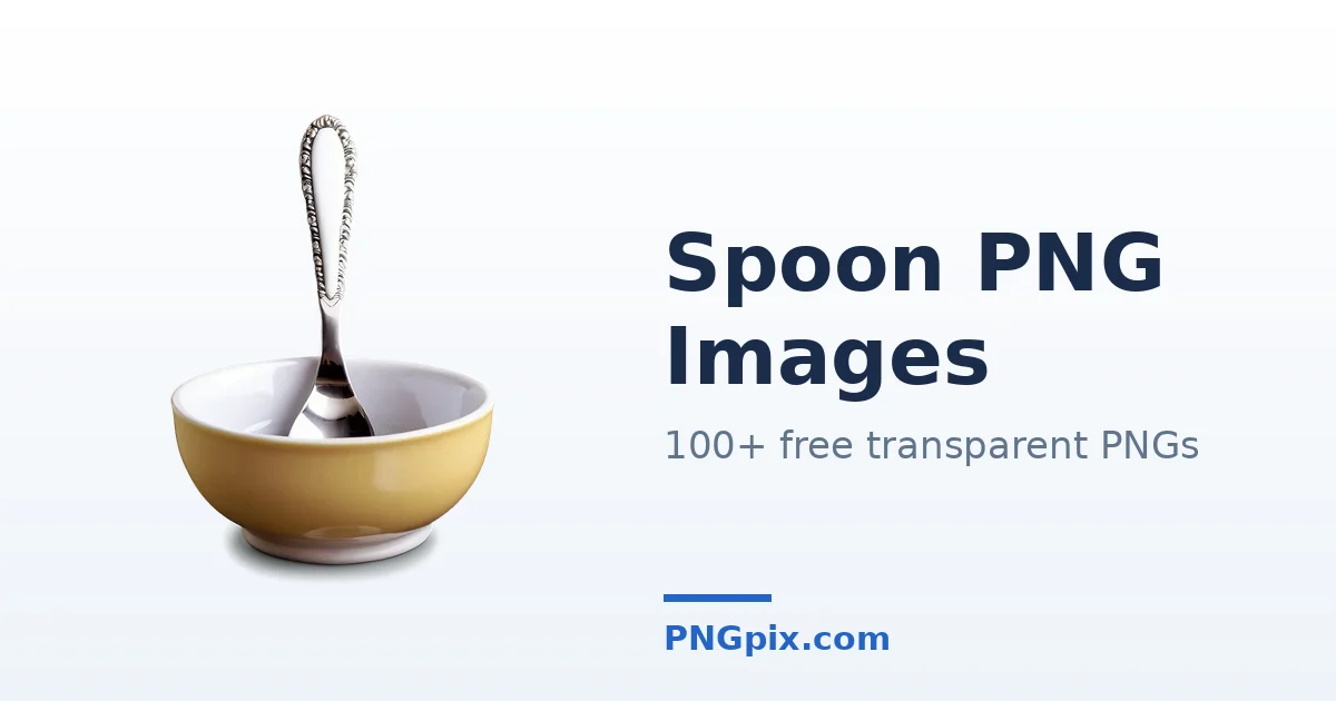 Spoon PNG images