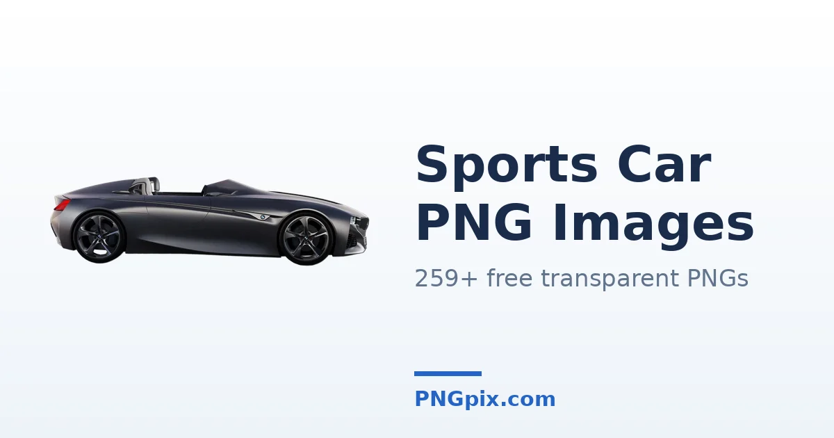 Sports Car PNG images