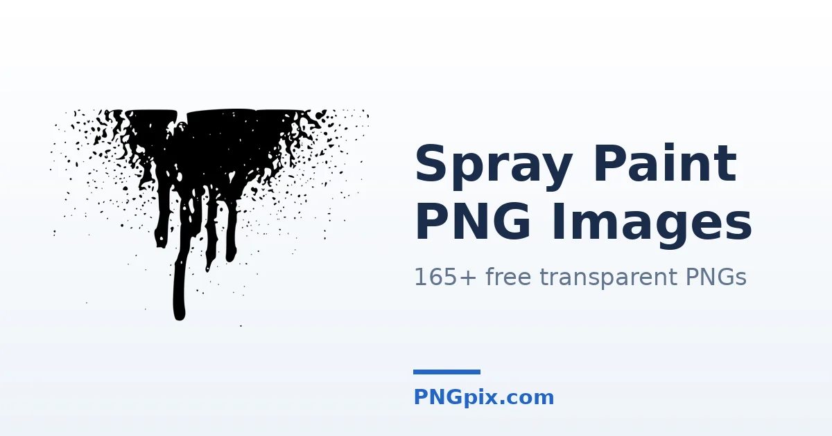Spray Paint PNG images