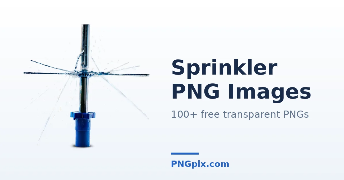 Sprinkler PNG images