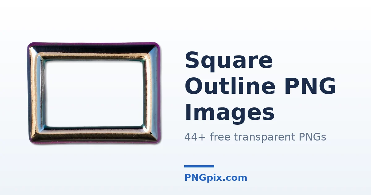 Square Outline PNG images