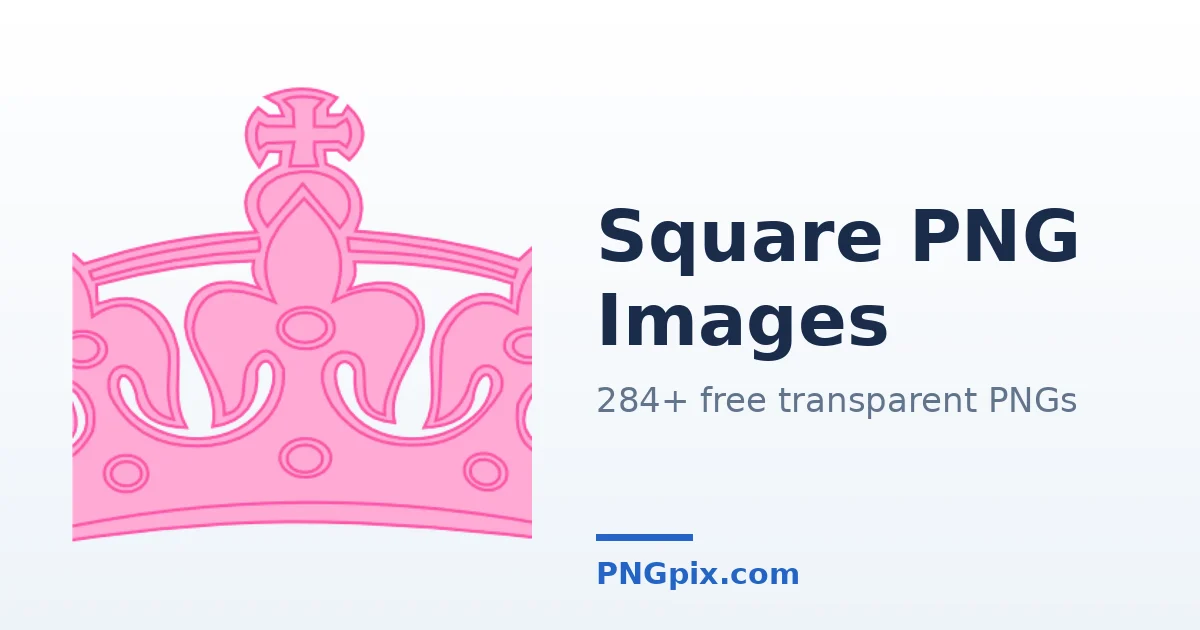 Square PNG images