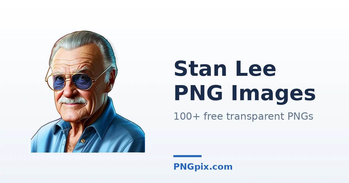 Stan Lee PNG images