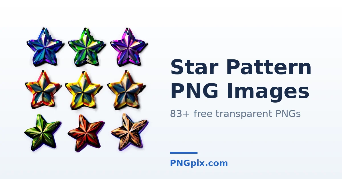 Star Pattern PNG images