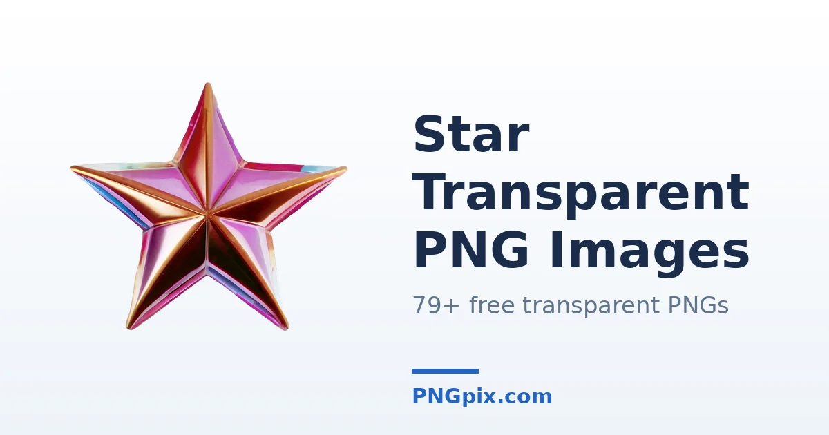 Star Transparent PNG images