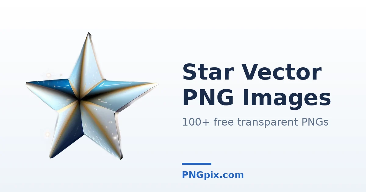 Star Vector PNG images