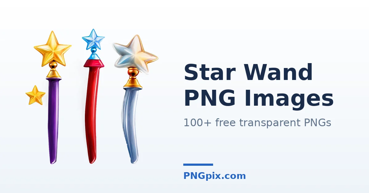 Star Wand PNG images