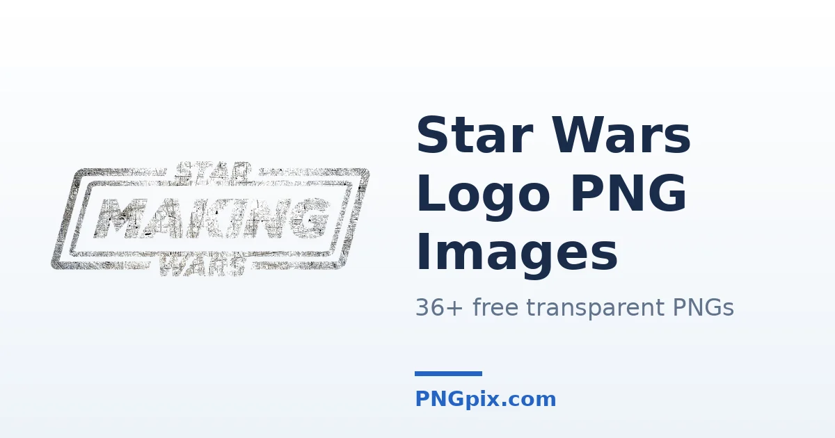 Star Wars Logo PNG images