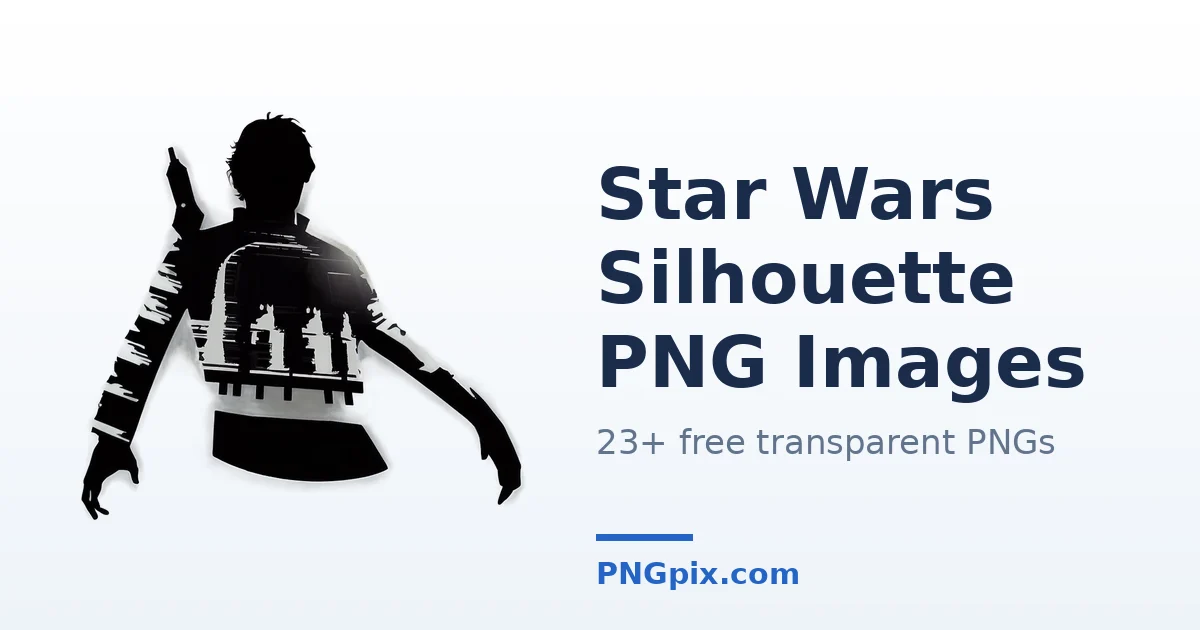 Star Wars Silhouette PNG images