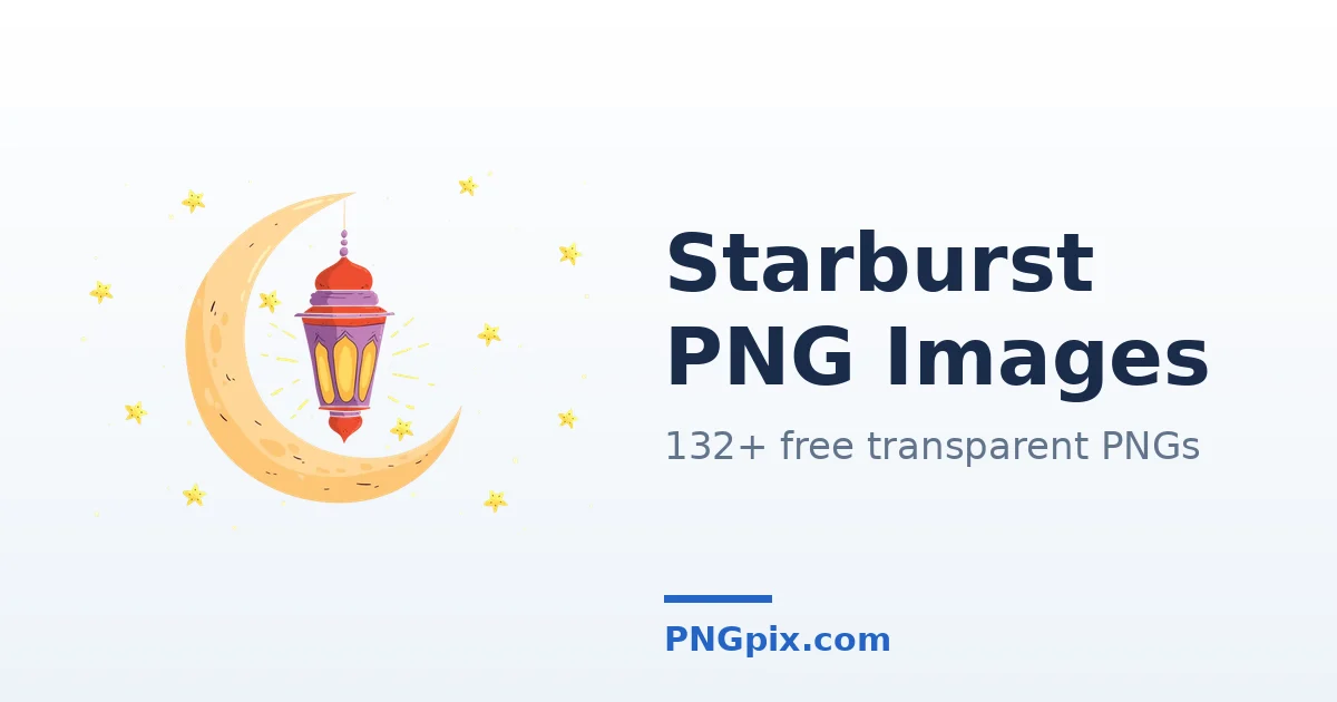 Starburst PNG images