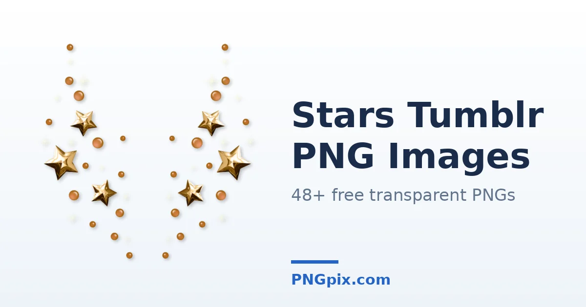 Stars Tumblr PNG images