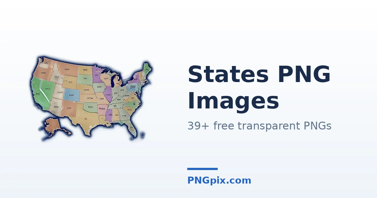 States PNG images