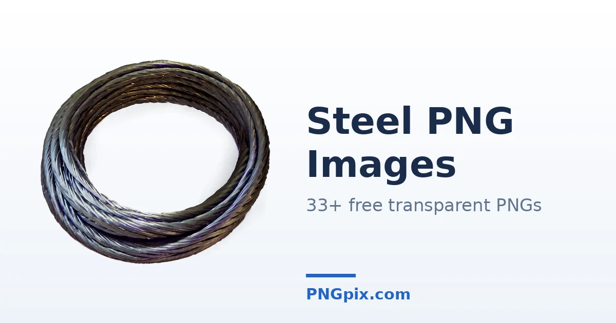 Steel PNG images