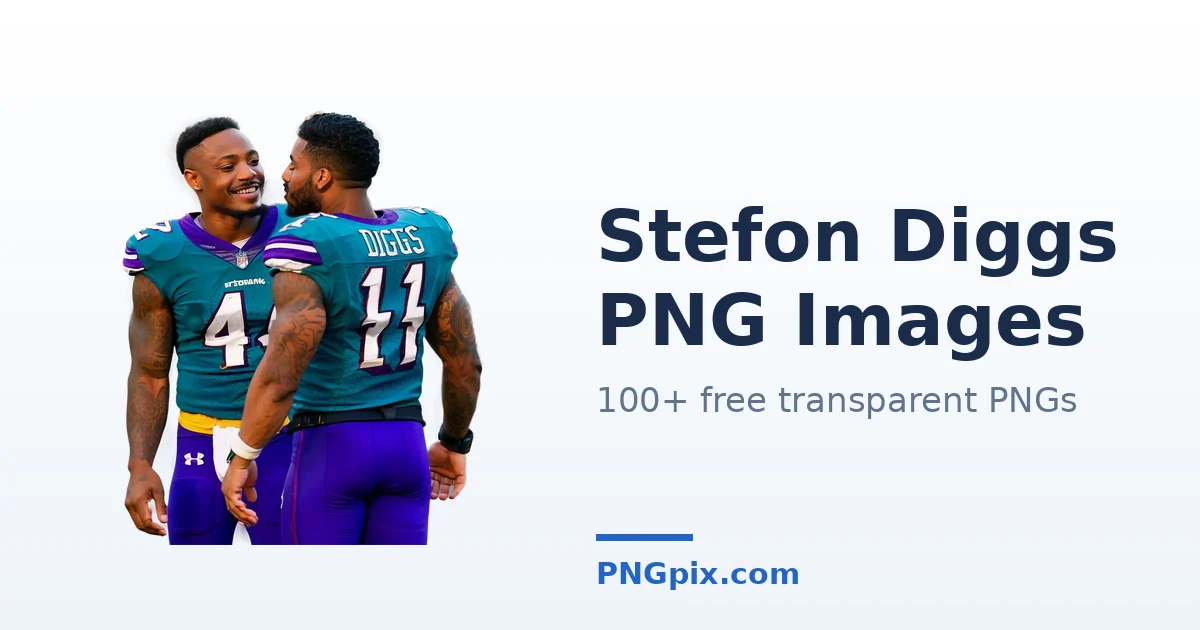Stefon Diggs PNG images