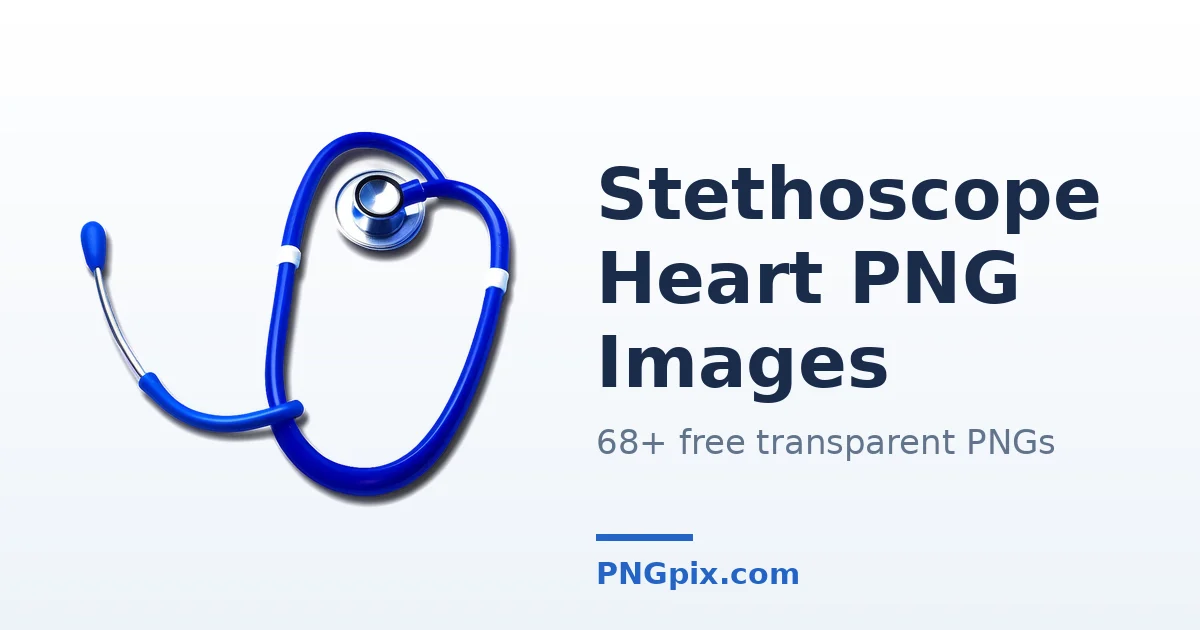 Stethoscope Heart PNG images