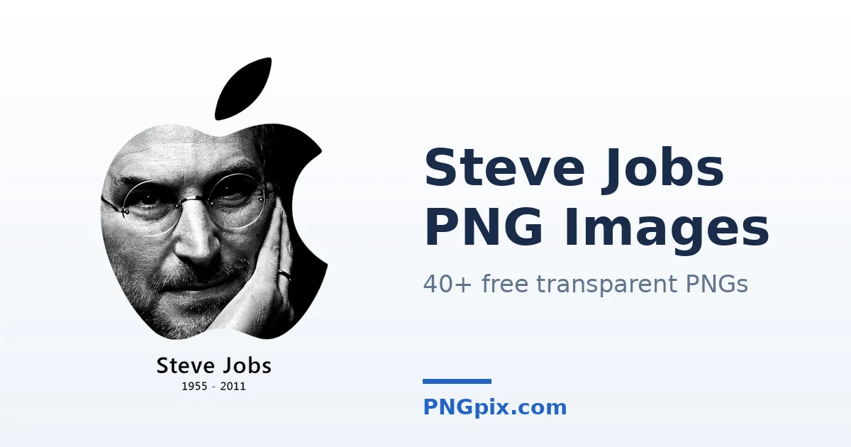 Steve Jobs PNG images