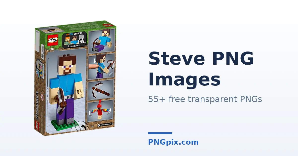 Steve PNG images