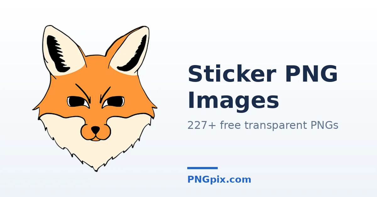 Sticker PNG images