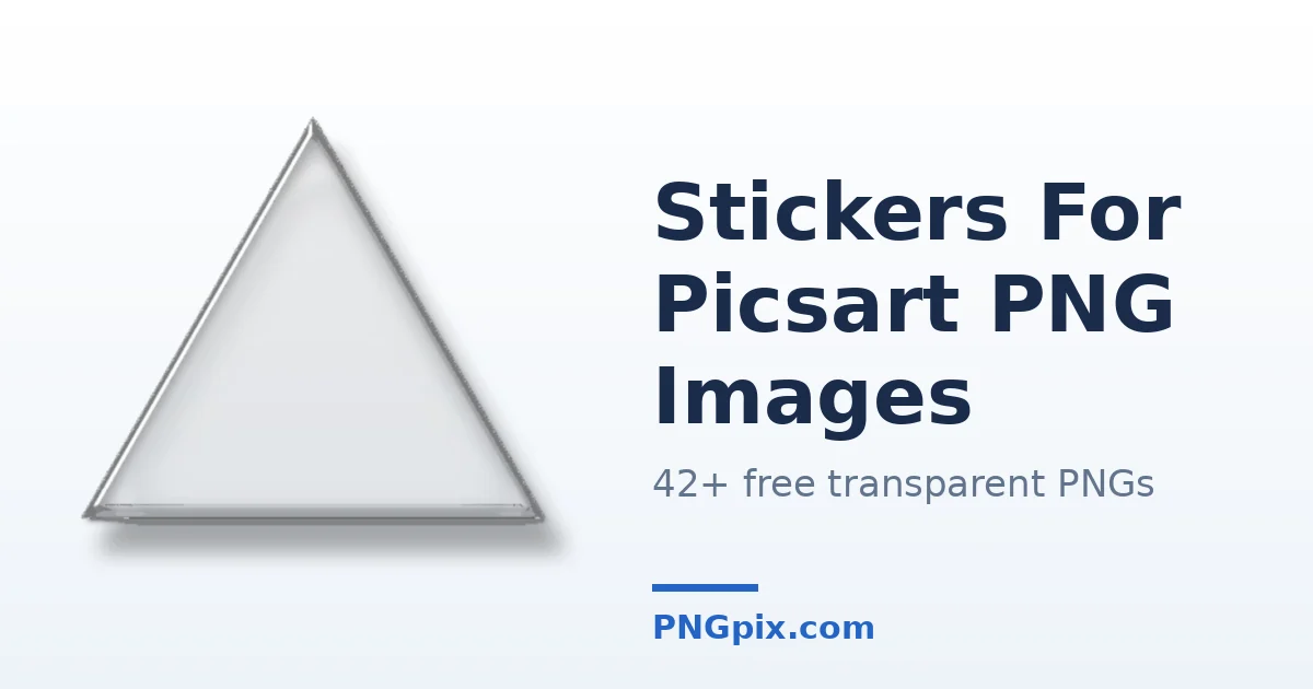 Stickers For Picsart PNG images