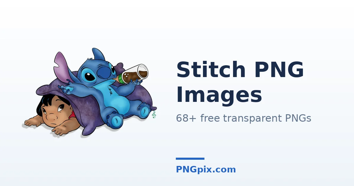 Stitch PNG images