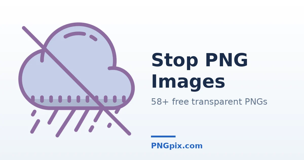 Stop PNG images