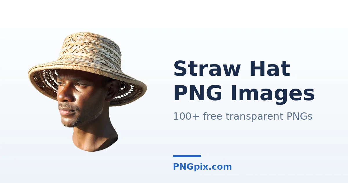 Straw Hat PNG images