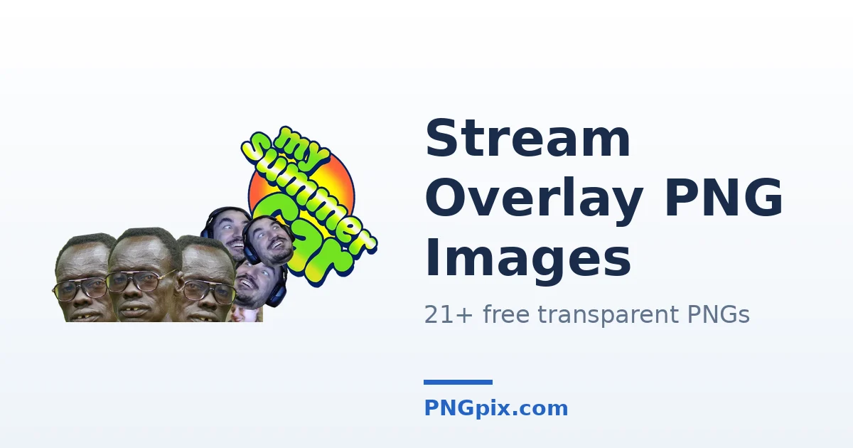Stream Overlay PNG images