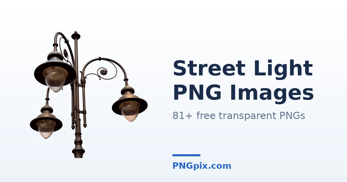 Street Light PNG images