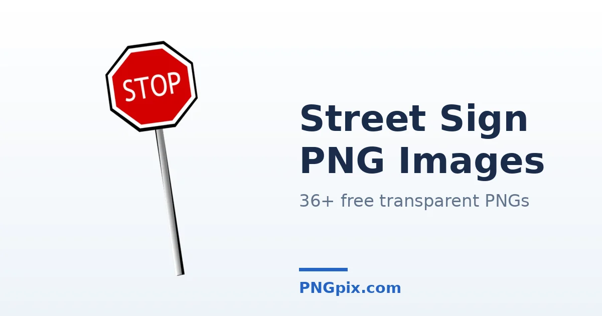 Street Sign PNG images