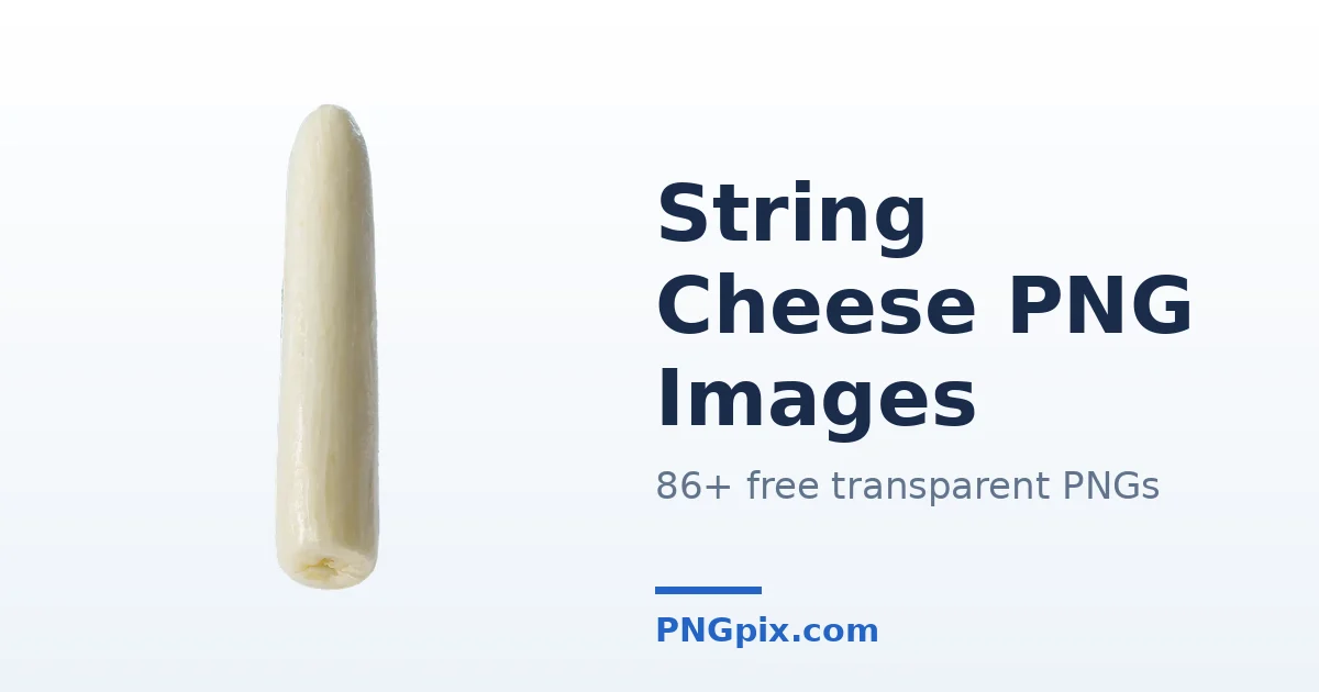 String Cheese PNG images