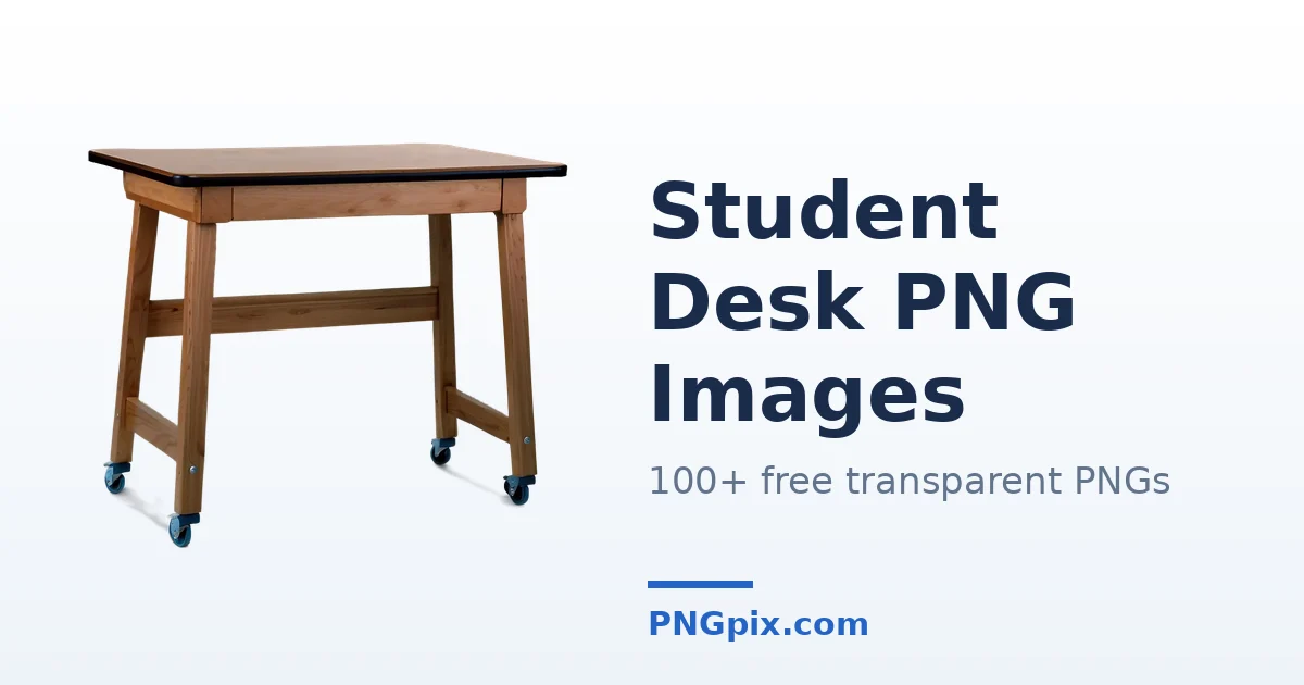 Student Desk PNG images