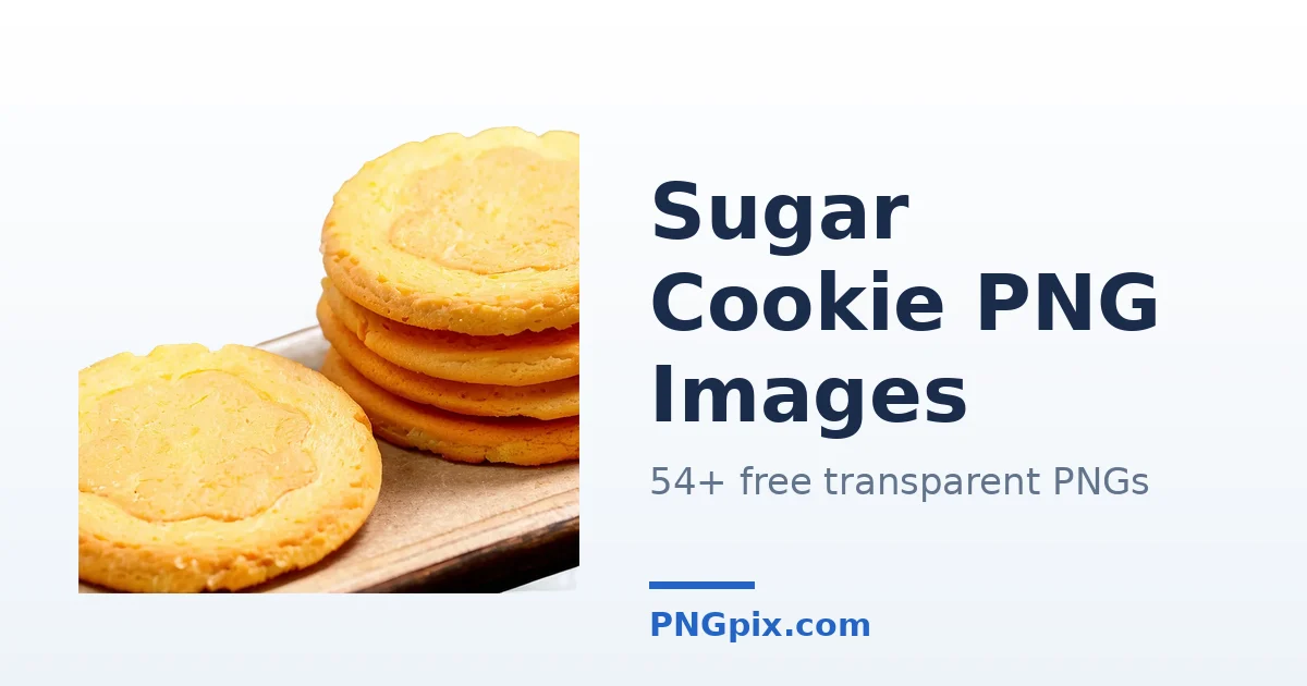 Sugar Cookie PNG images