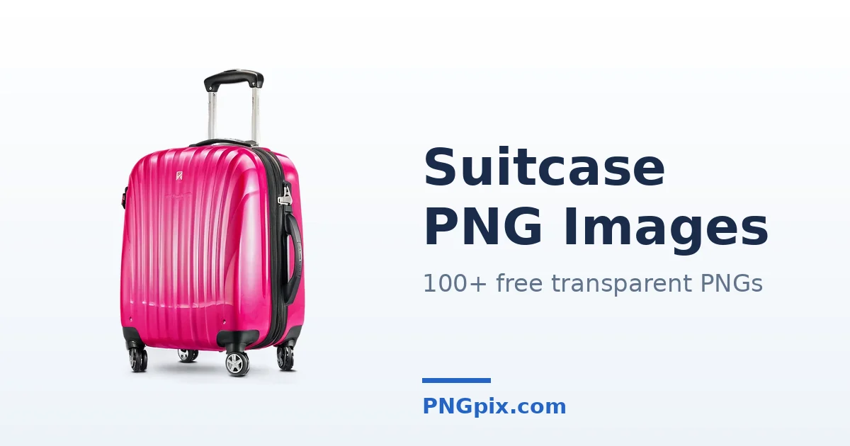 Suitcase PNG images