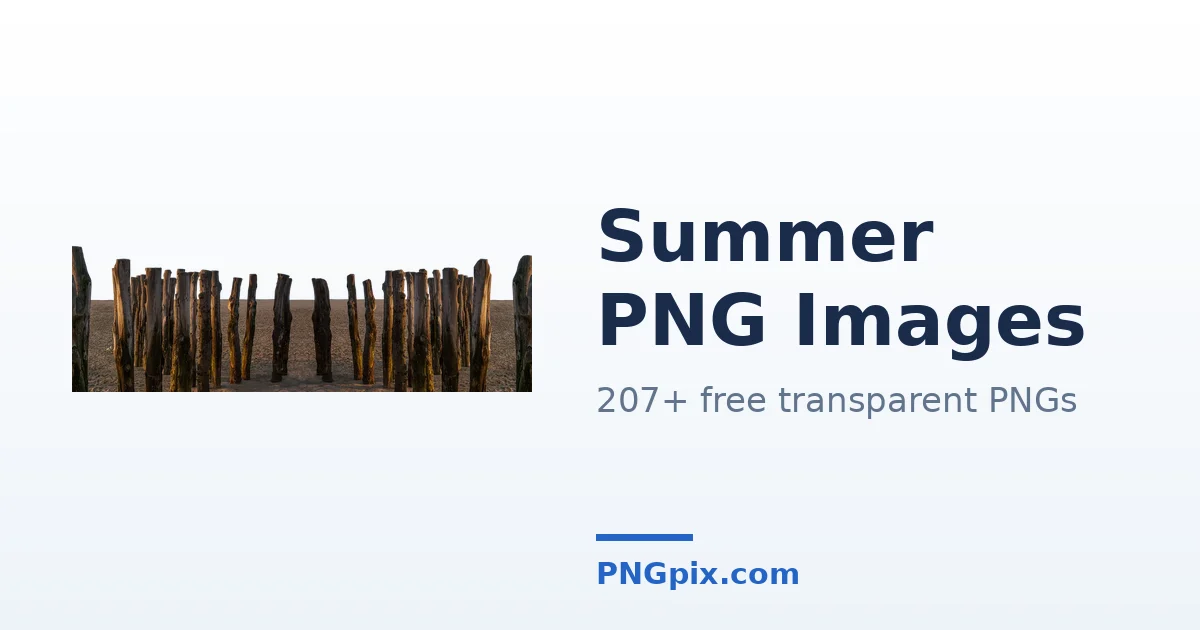 Summer PNG images