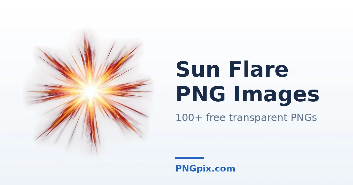 Sun Flare PNG images