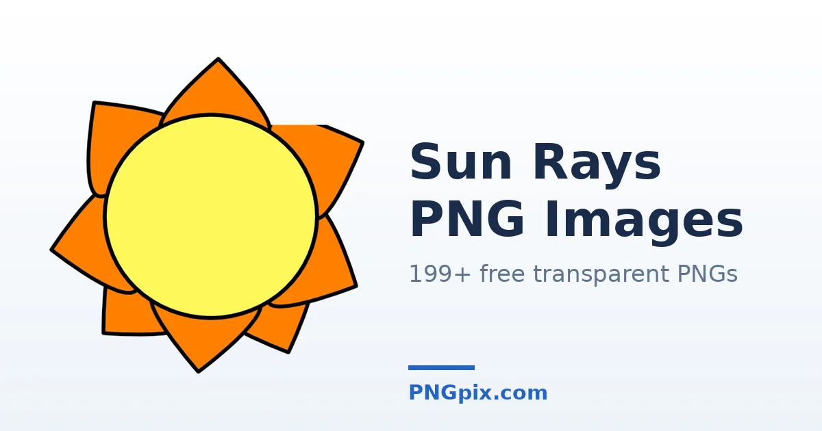Sun Rays PNG images