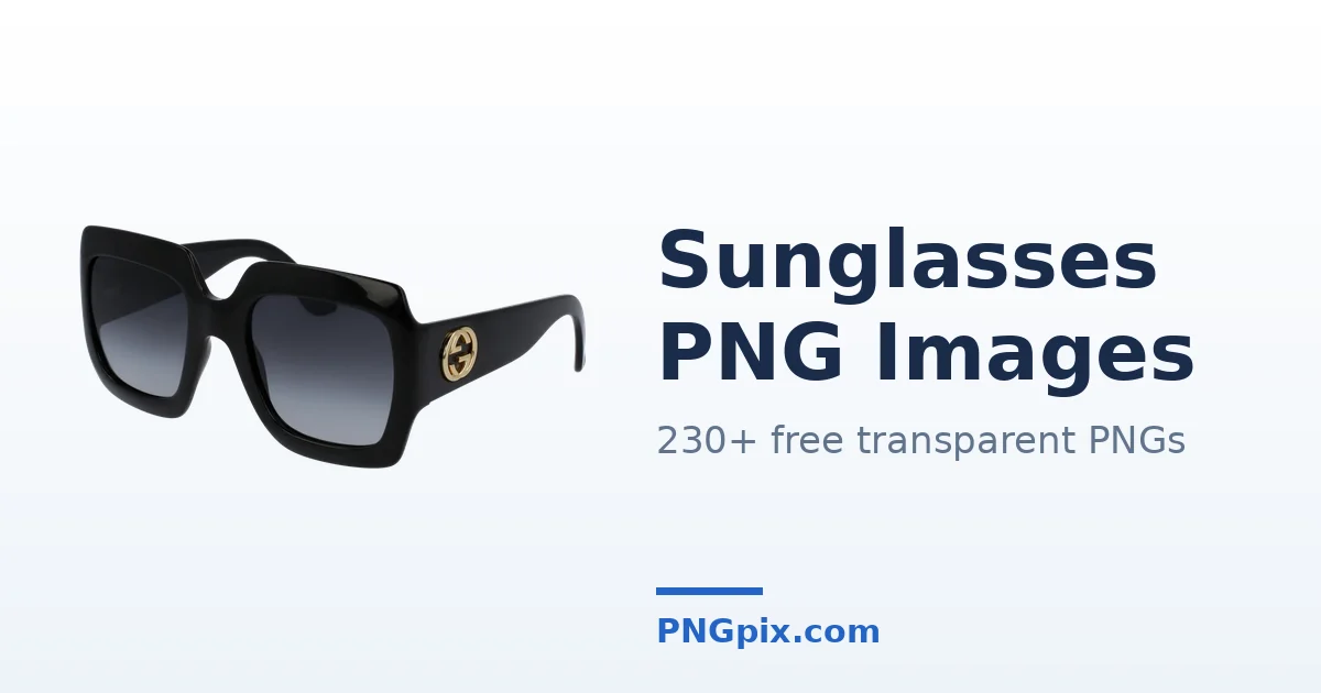Sunglasses PNG images