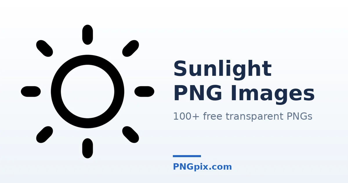 Sunlight PNG images