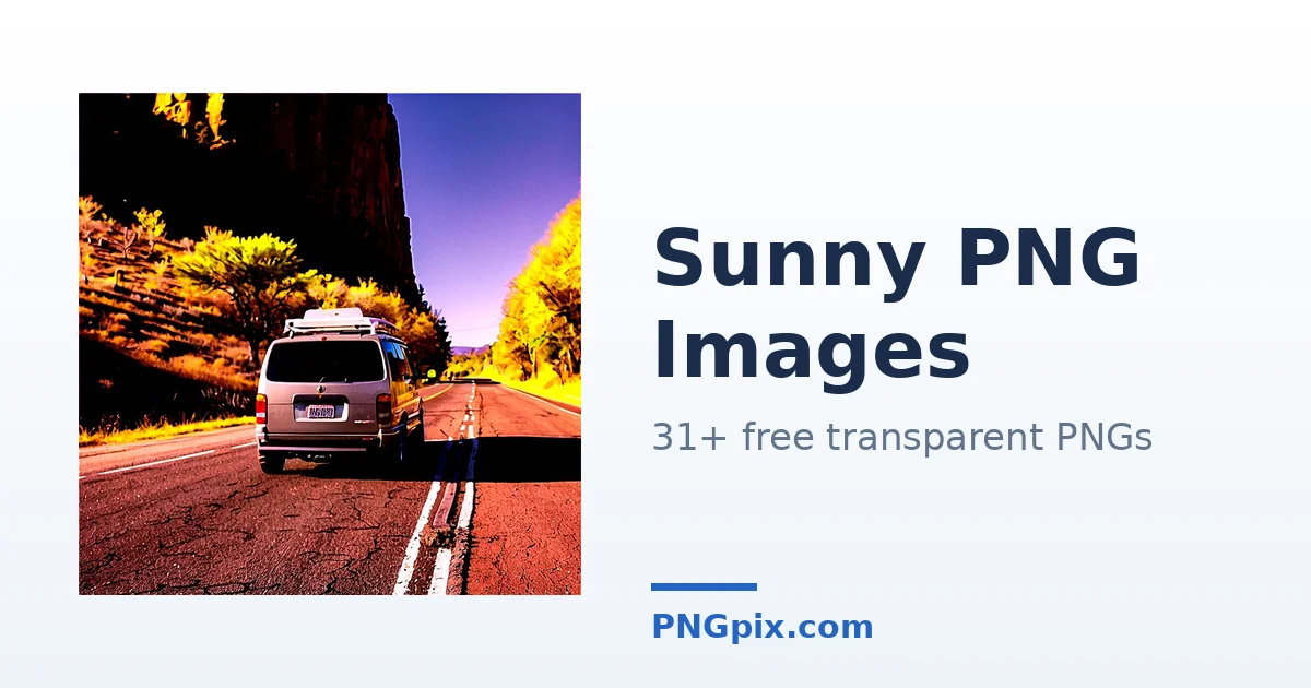 Sunny PNG images