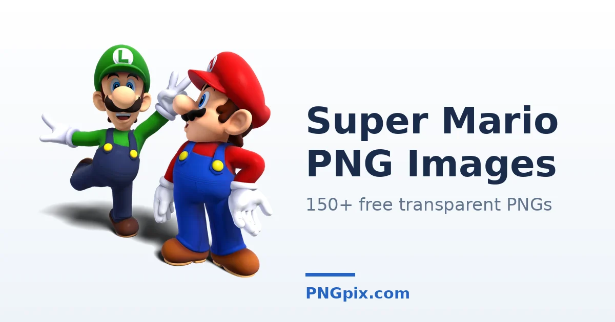 Super Mario PNG images