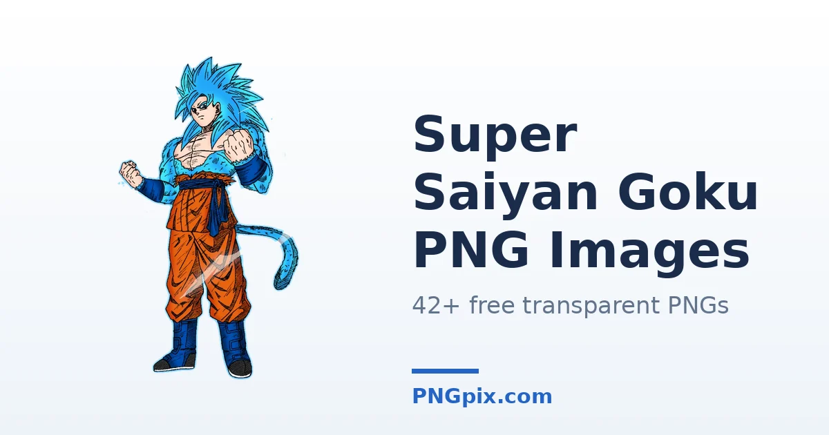 Super Saiyan Goku PNG images