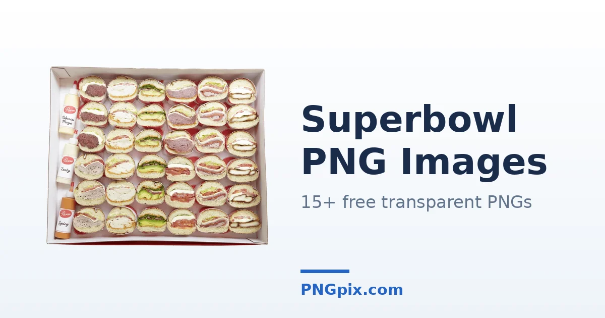 Superbowl PNG images
